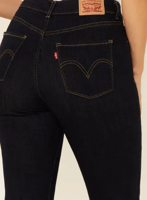 Jeans Levi´s 725-1787 HIgh Rise Bootcut para dama color azul