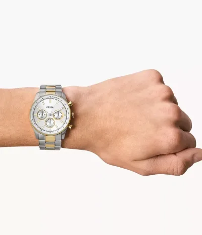 Reloj Fossil para caballero color plateado