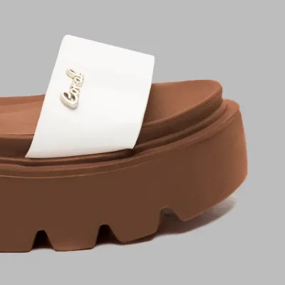 Sandalias coral Dama MAGGIE 4 WITE BROWN