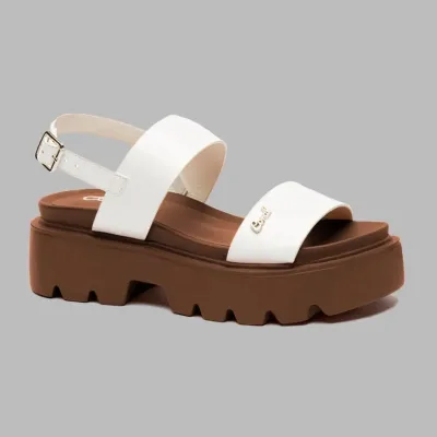Sandalias coral Dama MAGGIE 4 WITE BROWN