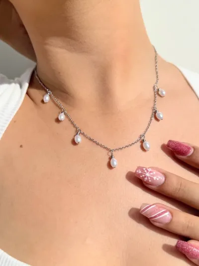 Collar de Acero inoxidable para Dama