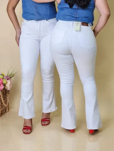 Jeans Hummer para dama color blanco 2343M