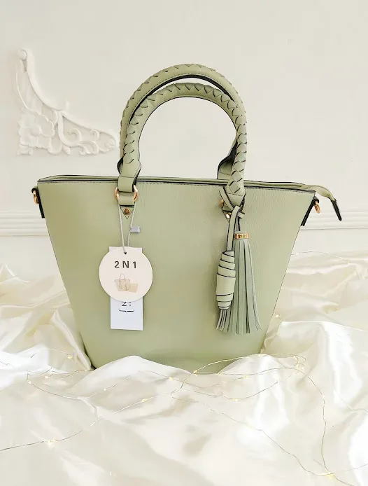Bolso para dama color verde agua
