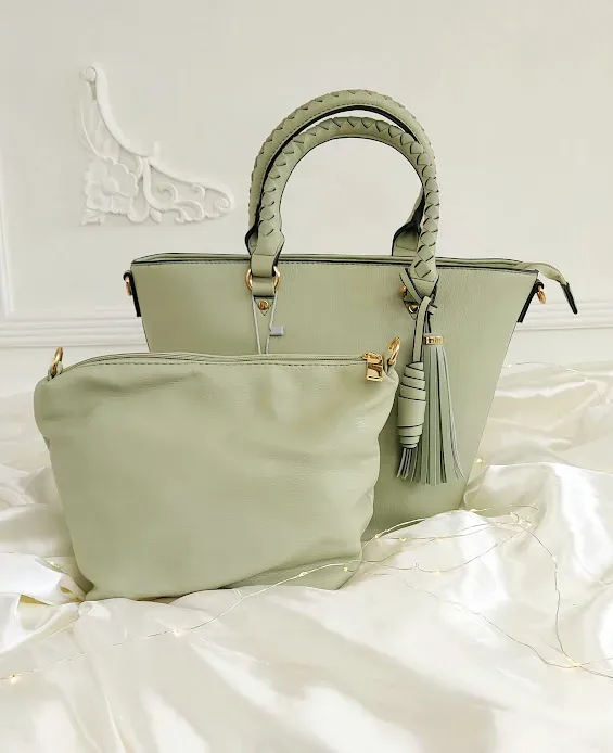 Bolso para dama color verde agua