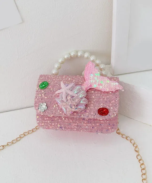 Bolso para niña diseño animado sirena