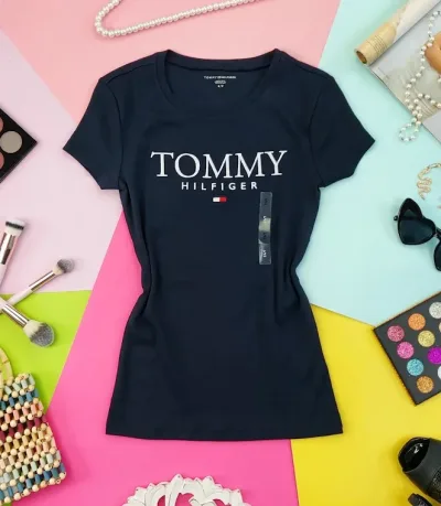 Camiseta Tommy Hilfiger para dama color azul