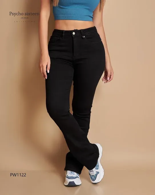 Jeans Psycho Sixteen para dama PW1122 COLOR NEGRO