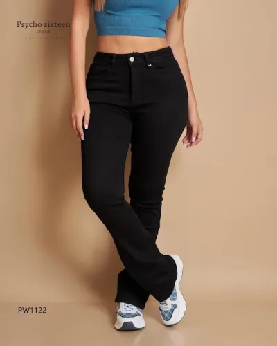 Jeans Psycho Sixteen para dama PW1122 COLOR NEGRO