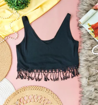 Blusa para dama color negro