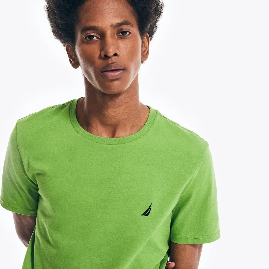 Camiseta Nautica para caballero color verde.