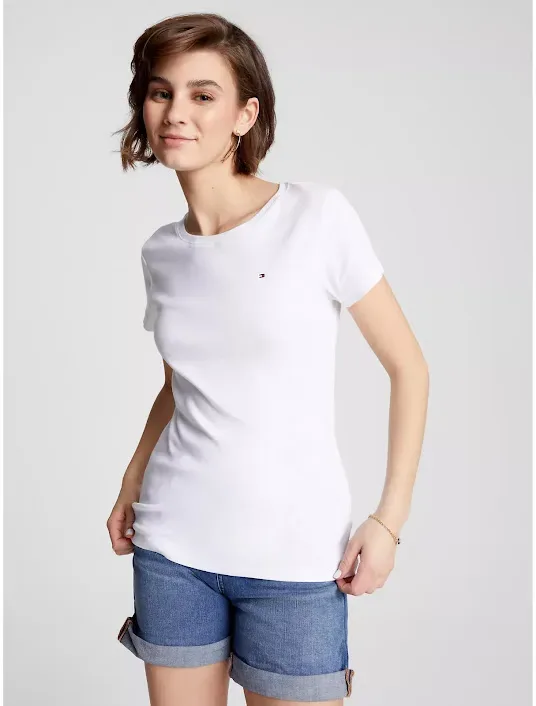 Blusa Tommy Hilfiger para dama color blanco