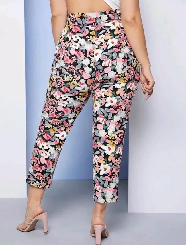 Pantalón para dama diseño floral