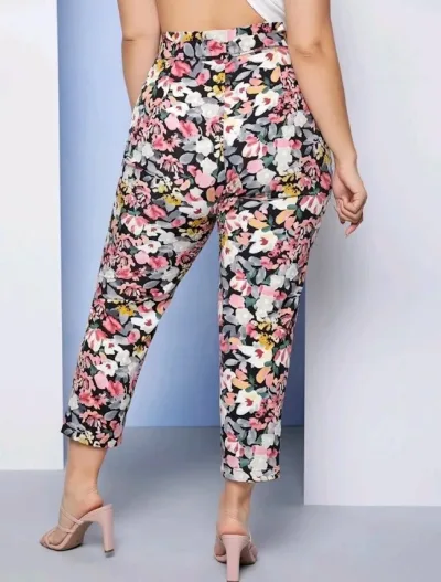 Pantalón para dama diseño floral