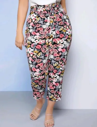 Pantalón para dama diseño floral