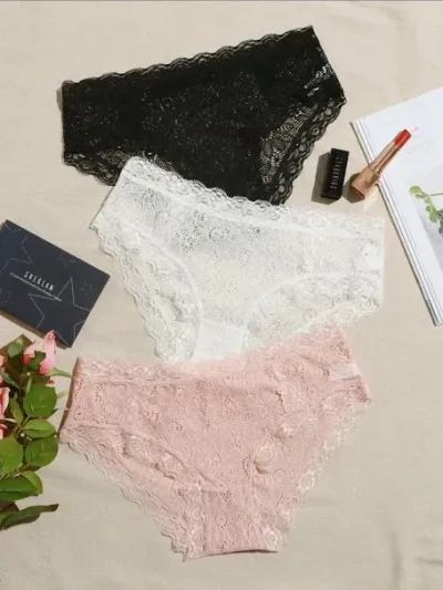 Set de bragas para dama Multicolor