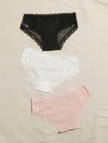 Set de bragas para dama Multicolor