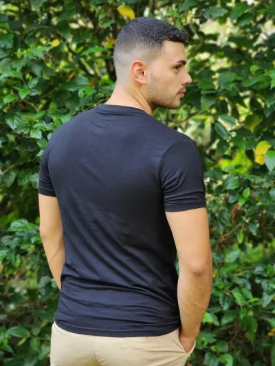 Camiseta Redox  para caballero  color negro
