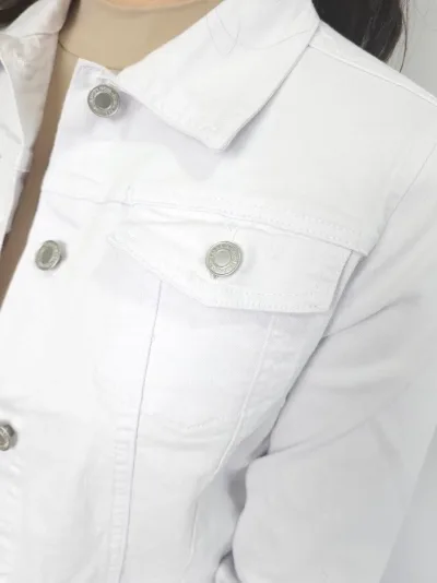 Jacket Fashion Nova para dama color blanco