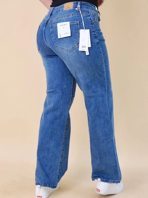 Jeans Estivaneli para dama DPFW-56011 COLOR AZUL