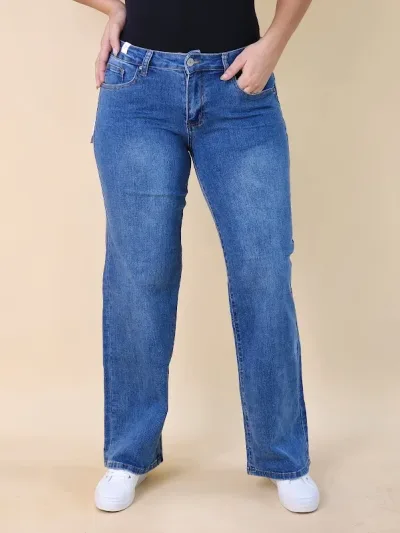Jeans Estivaneli para dama DPFW-56011 COLOR AZUL