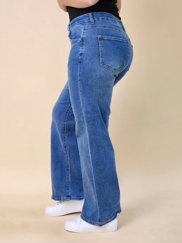Jeans Estivaneli para dama DPFW-56011 COLOR AZUL