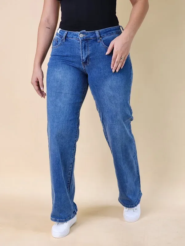 Jeans Estivaneli para dama DPFW-56011 COLOR AZUL