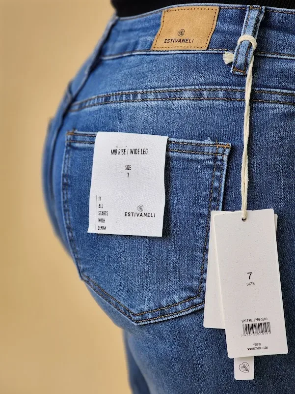 Jeans Estivaneli para dama DPFW-56011 COLOR AZUL
