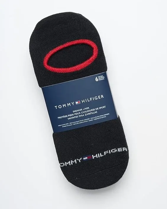 Set 6 pares de medias Tommy Hilfiger para caballero