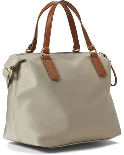 Bolso de hombro Tommy Hilfiger para dama color beige