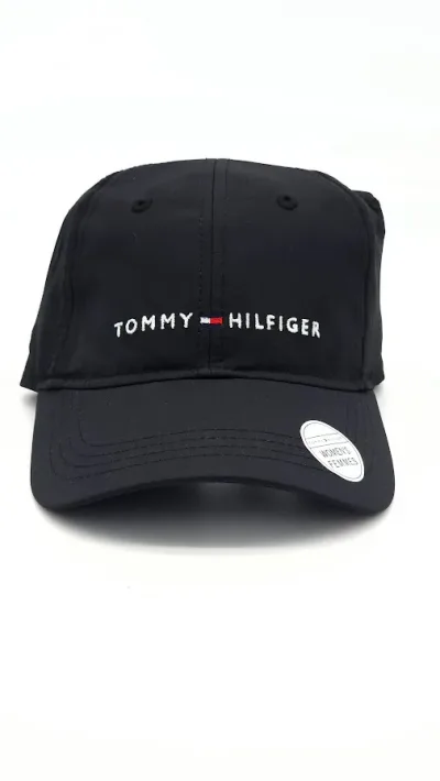 Gorra Tommy Hilfiger para dama color negro
