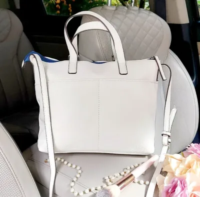 Bolso Nautica para dama color blanco