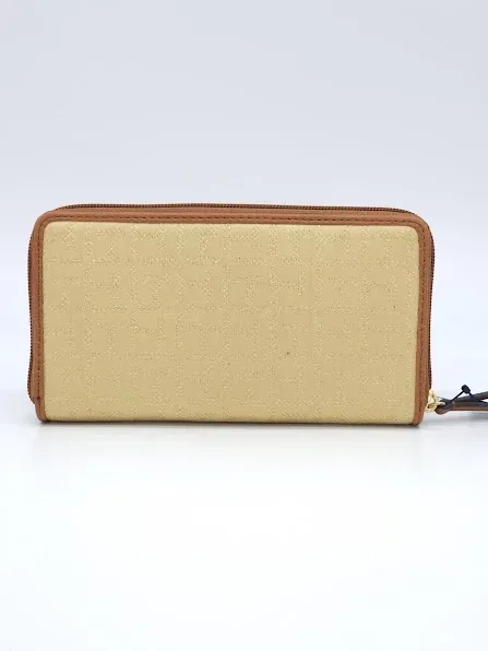 Cartera Tommy Hilfiger para dama color beige