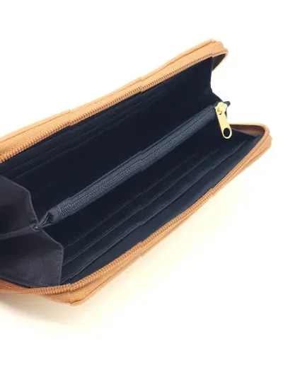 Cartera Tommy Hilfiger para dama color beige