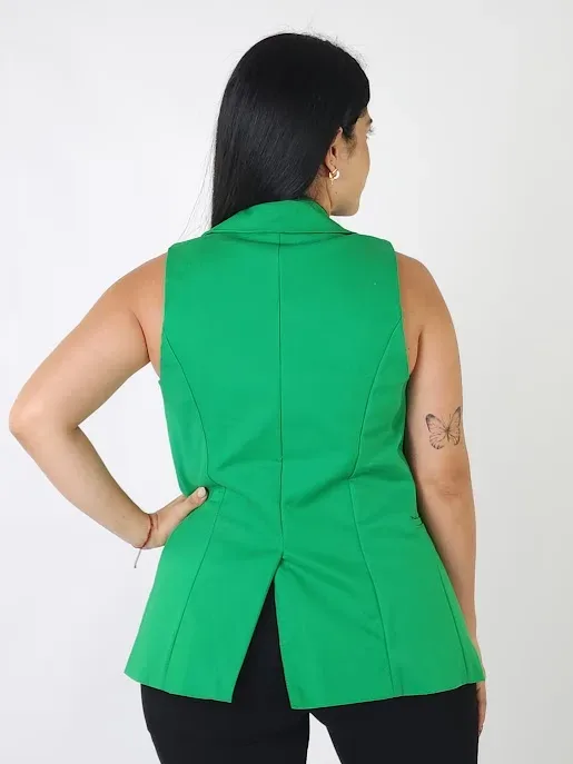 Blazer Salvaje para dama sin manga