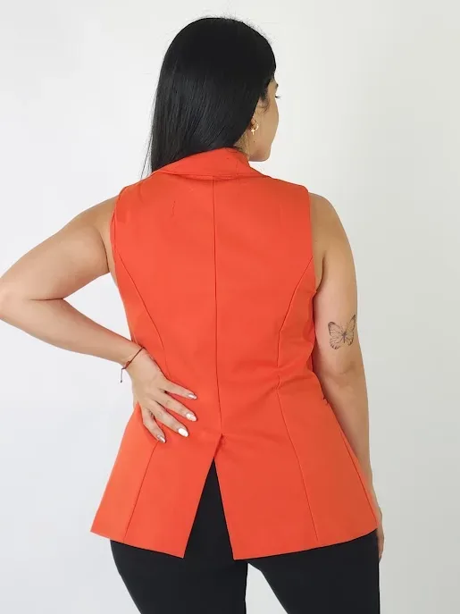 Blazer Salvaje para dama sin manga