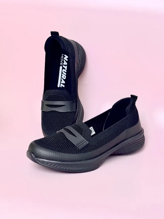 Zapatos Natural Orion All Black para Dama
