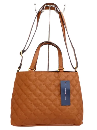 Bolso de hombro Tommy Hilfiger para dama color café