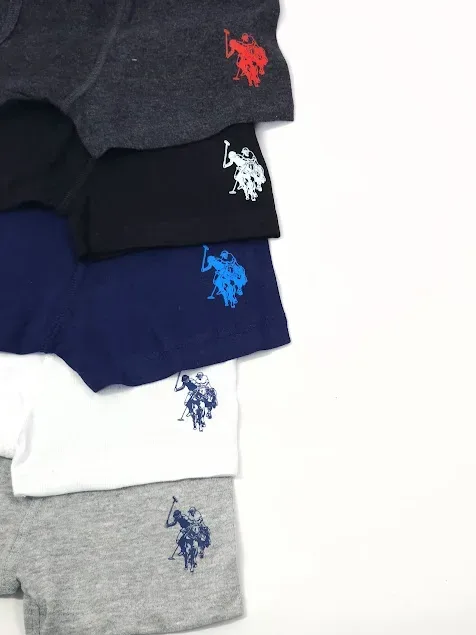 Set de boxer U.S POLO ASSN para niño multicolor