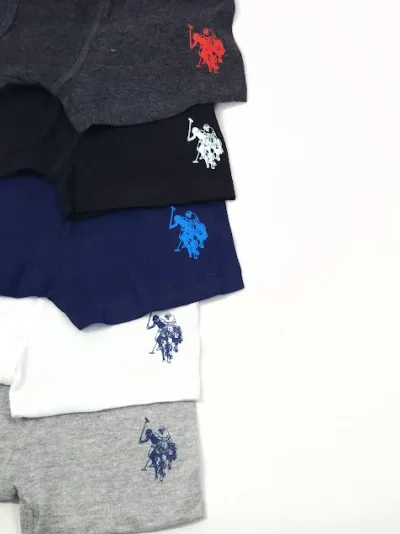 Set de boxer U.S POLO ASSN para niño multicolor
