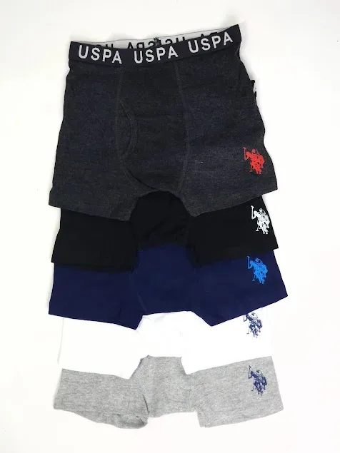 Set de boxer U.S POLO ASSN para niño multicolor