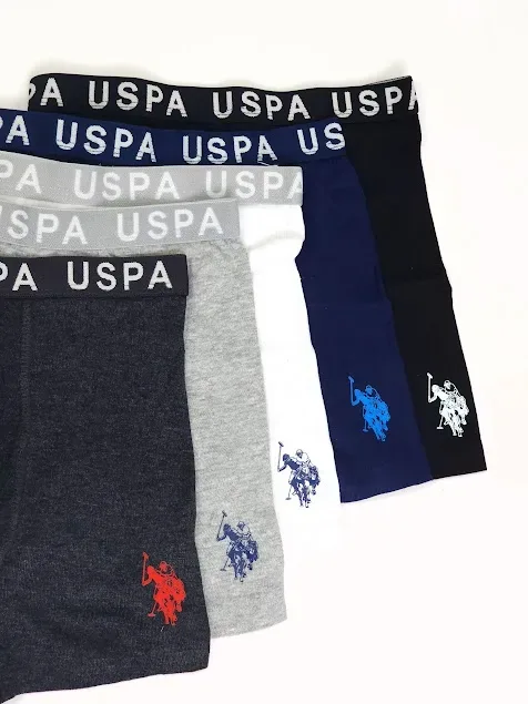 Set de boxer U.S POLO ASSN para niño multicolor