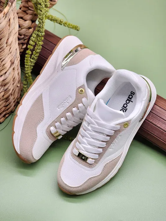 Tennis Sabata para dama swift-2502 WHITE