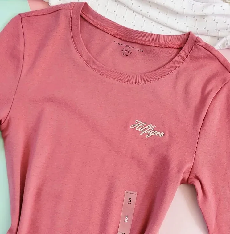 Camiseta manga larga Tommy Hilfiger para dama