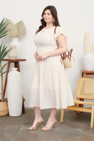 Vestido Blu Pepper para dama PCR2029 #COLOR BEIGE