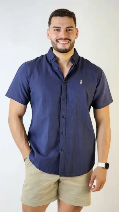 Camisa Cambridge polo para caballero