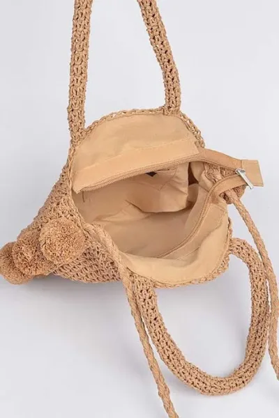 Bolso para dama color beige