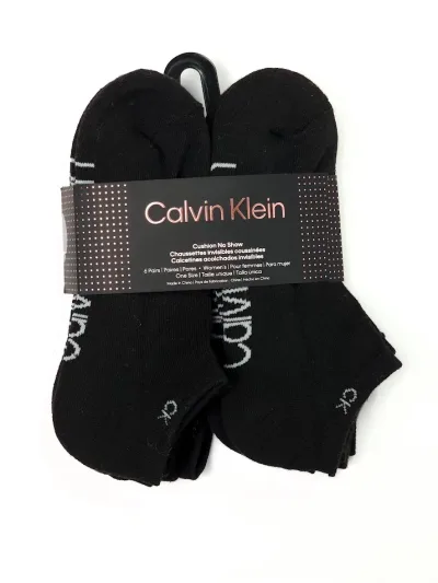 Set 6 pares de medias Calvin Klein para dama
