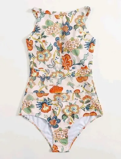 Vestido de baño para dama floral