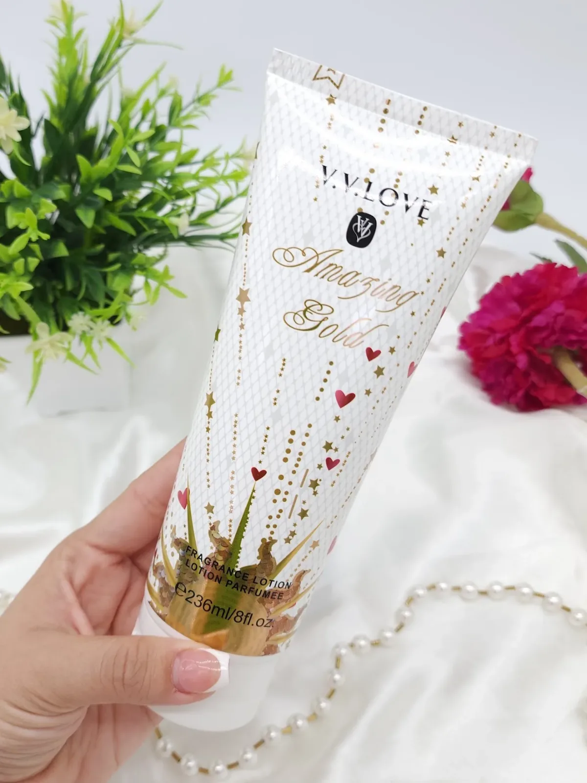 Loción corporal Amazing Gold para Dama