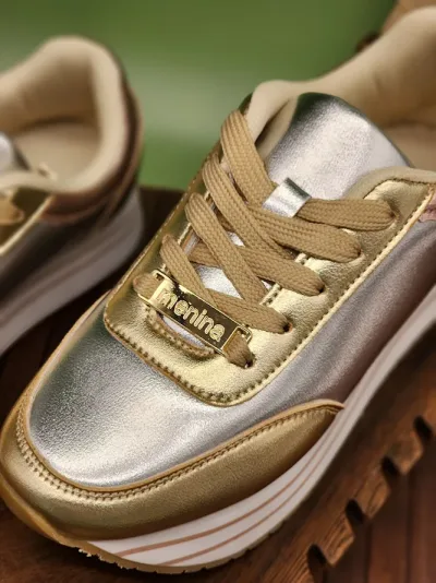 Tennis menina para dama cosmo-3 metallic multi